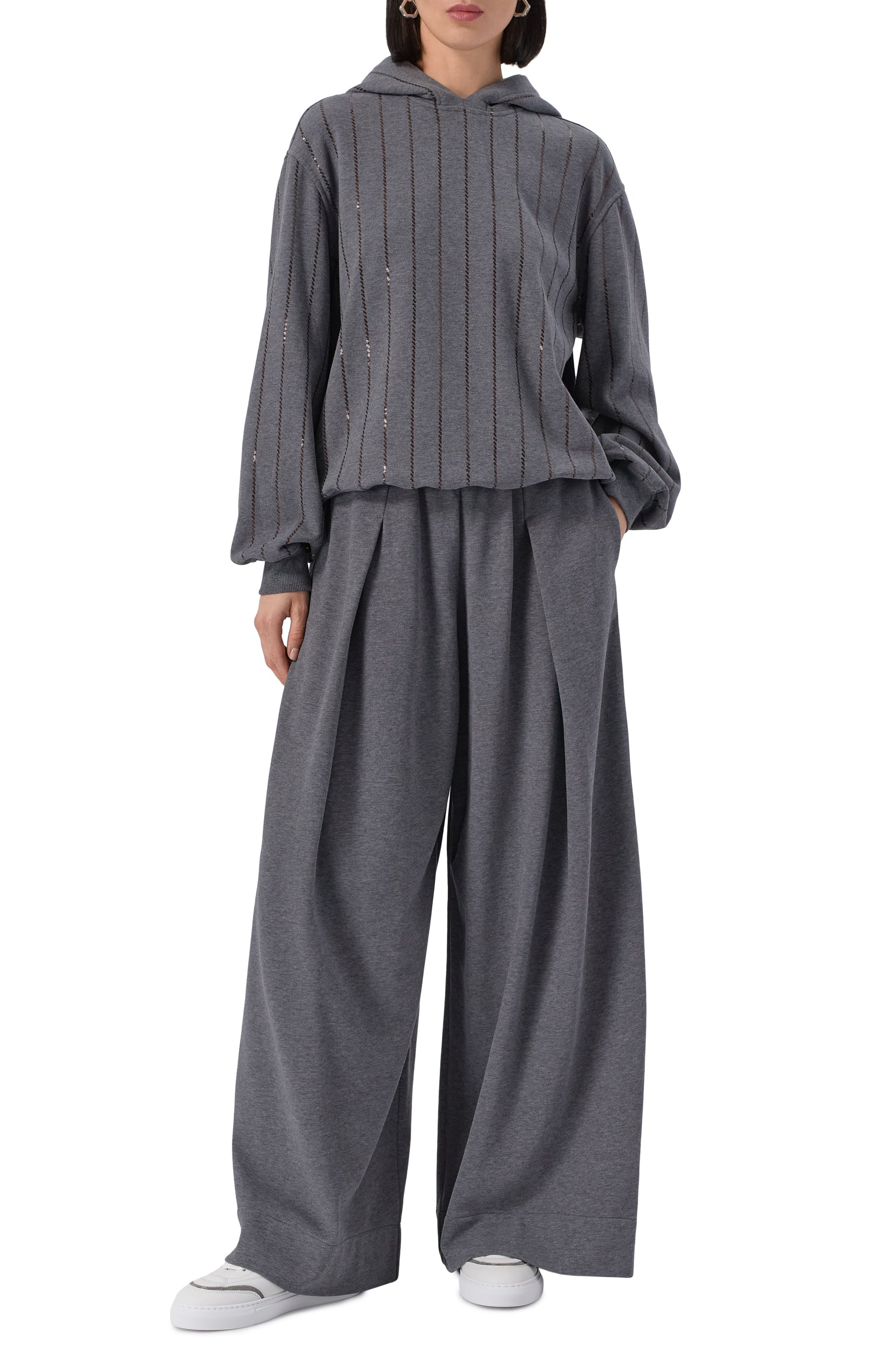 Хлопковые брюки BRUNELLO CUCINELLI, арт. MP05NS0879, фото 2