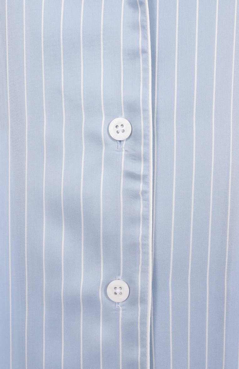 Женская пижама из вискозы и шелка ZIMMERLI голубого цвета, арт. 5149-11102 | Фото 8 (Нос: Не проставлено; Материал внешний: Вискоза)