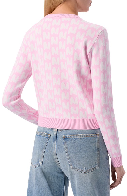 Кардиган из вискозы MSGM 4041MDM212/267298 Розовый  4041MDM212/267298 Фото 4