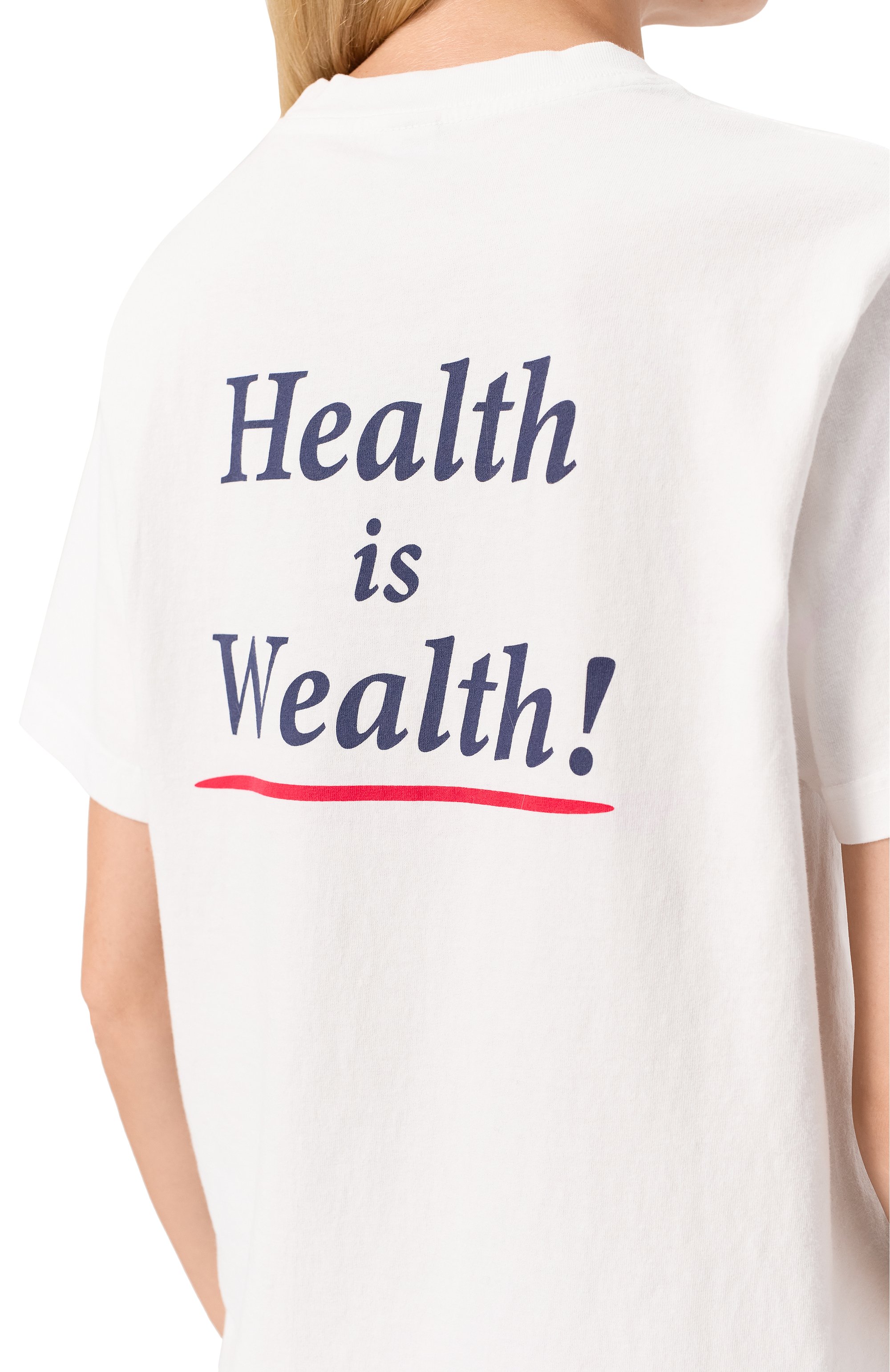 Хлопковая футболка SPORTY AND RICH, арт. T0043602006WH01, фото 5