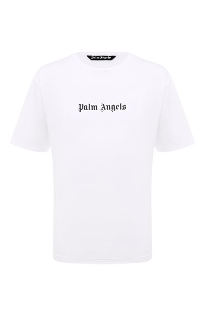 Мужская хлопковая футболка PALM ANGELS, арт. PMAA089F23JER0020110
