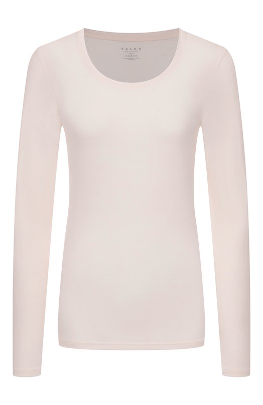 Лонгслив из шерсти и лиоцелла Falke 69055 Кремовый 69055