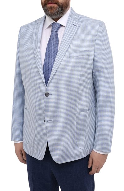 Пиджак из шерсти и шелка EDUARD DRESSLER, арт. 7051/21040, фото 3