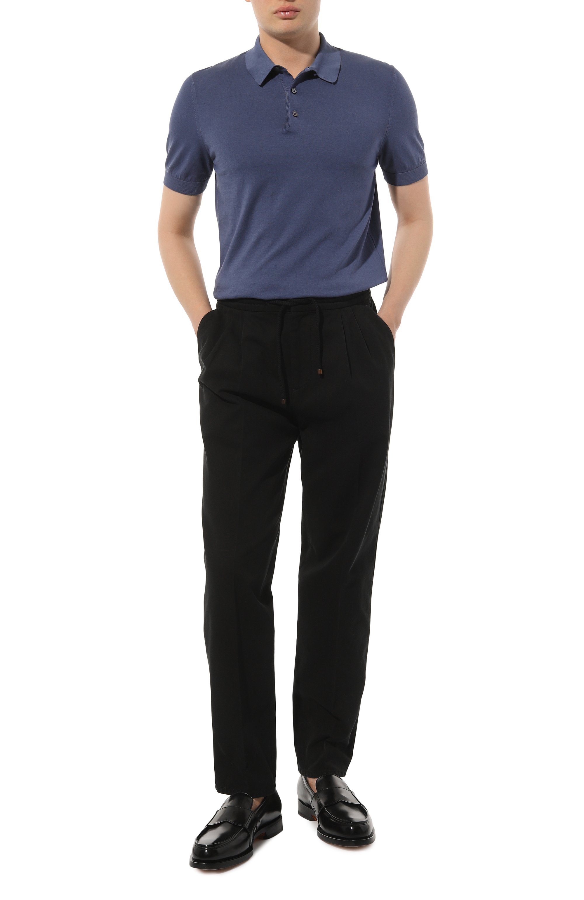 Хлопковые брюки BRUNELLO CUCINELLI, арт. M252DE1710, фото 2