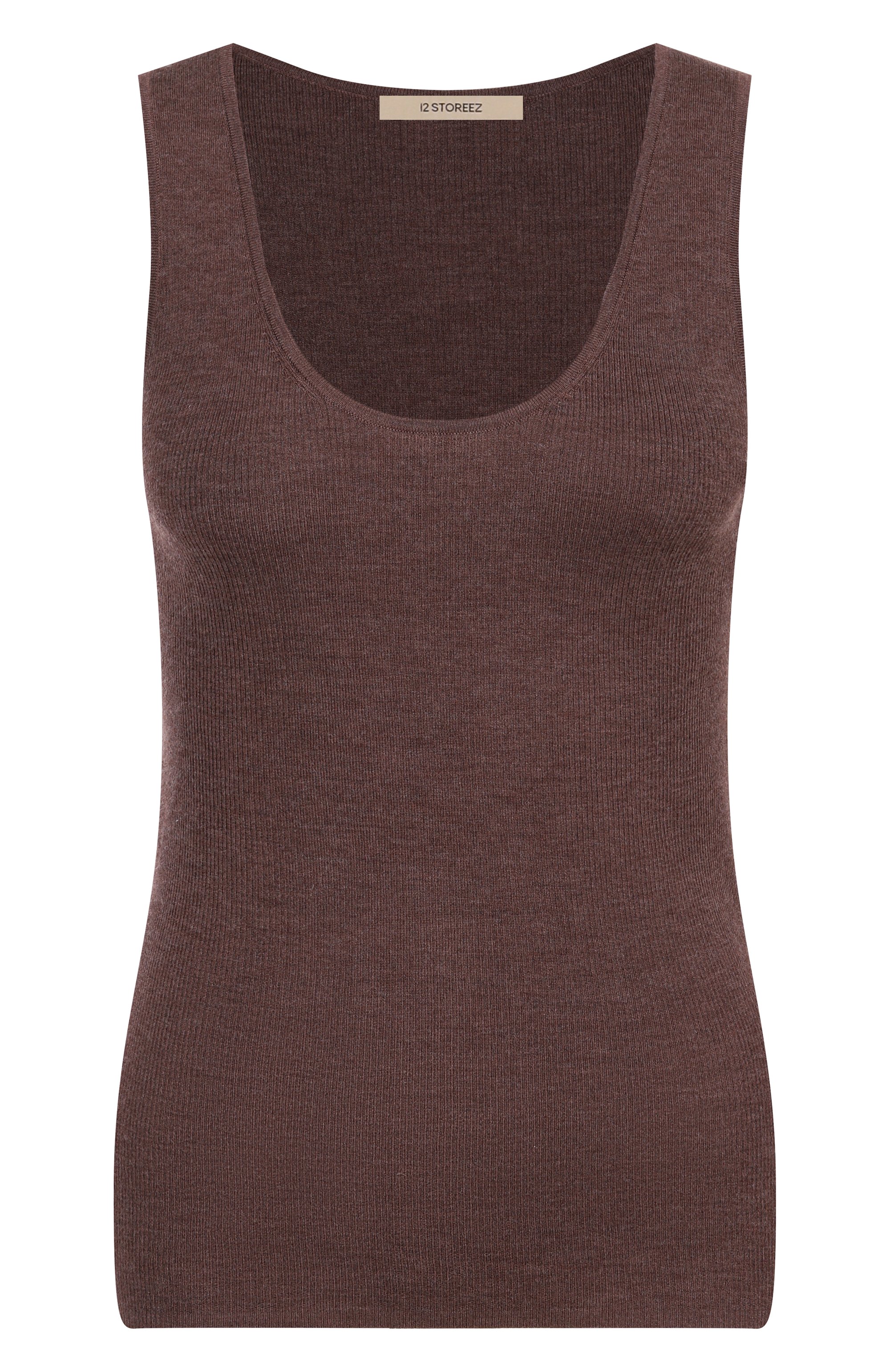 Топ из шерсти и шелка 12 STOREEZ, арт. 135414, фото 1