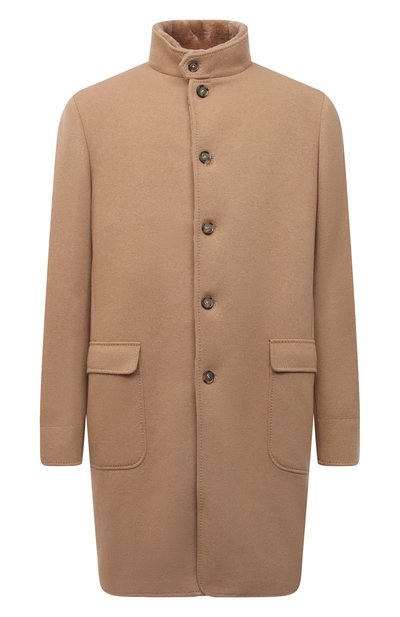 Шерстяное пальто с меховой подкладкой LORO PIANA, арт. FAL9177, фото 1