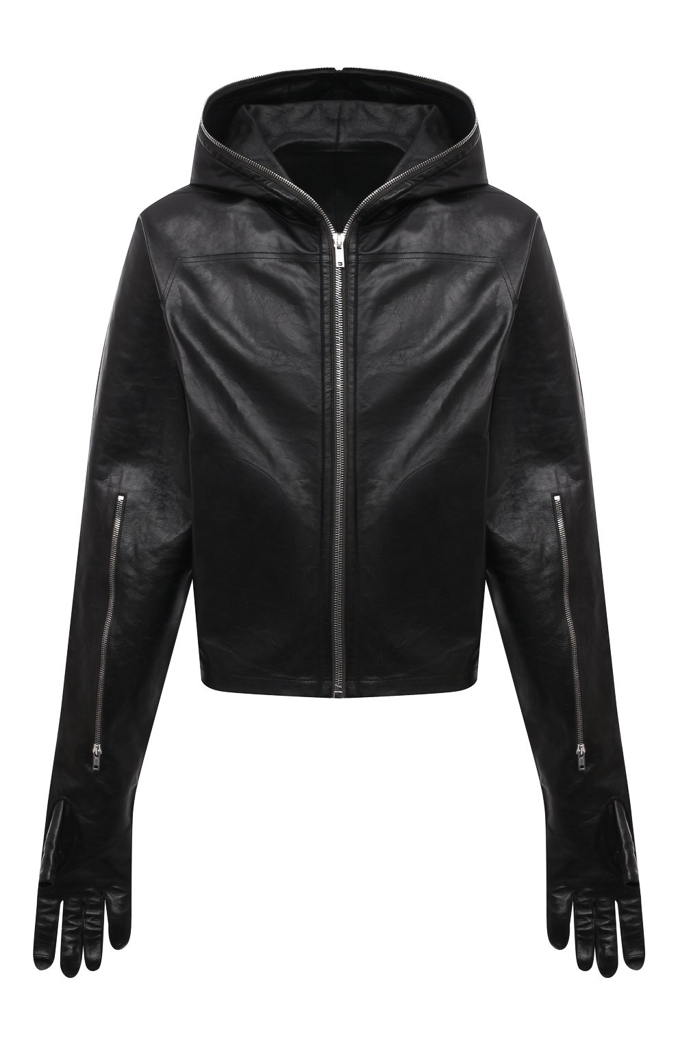 Кожаная куртка RICK OWENS, арт. RR02A5766/LGW, фото 1