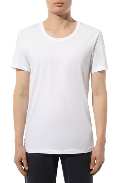 Хлопковая футболка HANRO, арт. 073088., фото 3