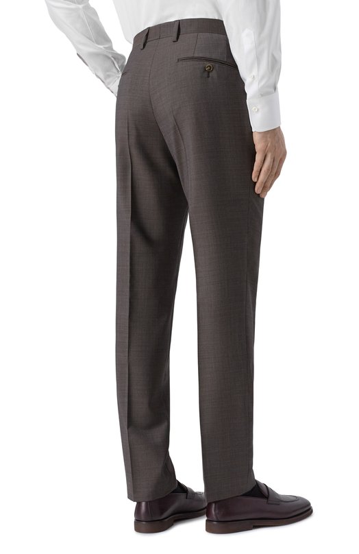 Шерстяной костюм BOSS 50551766 Коричневый  50551766 Фото 5