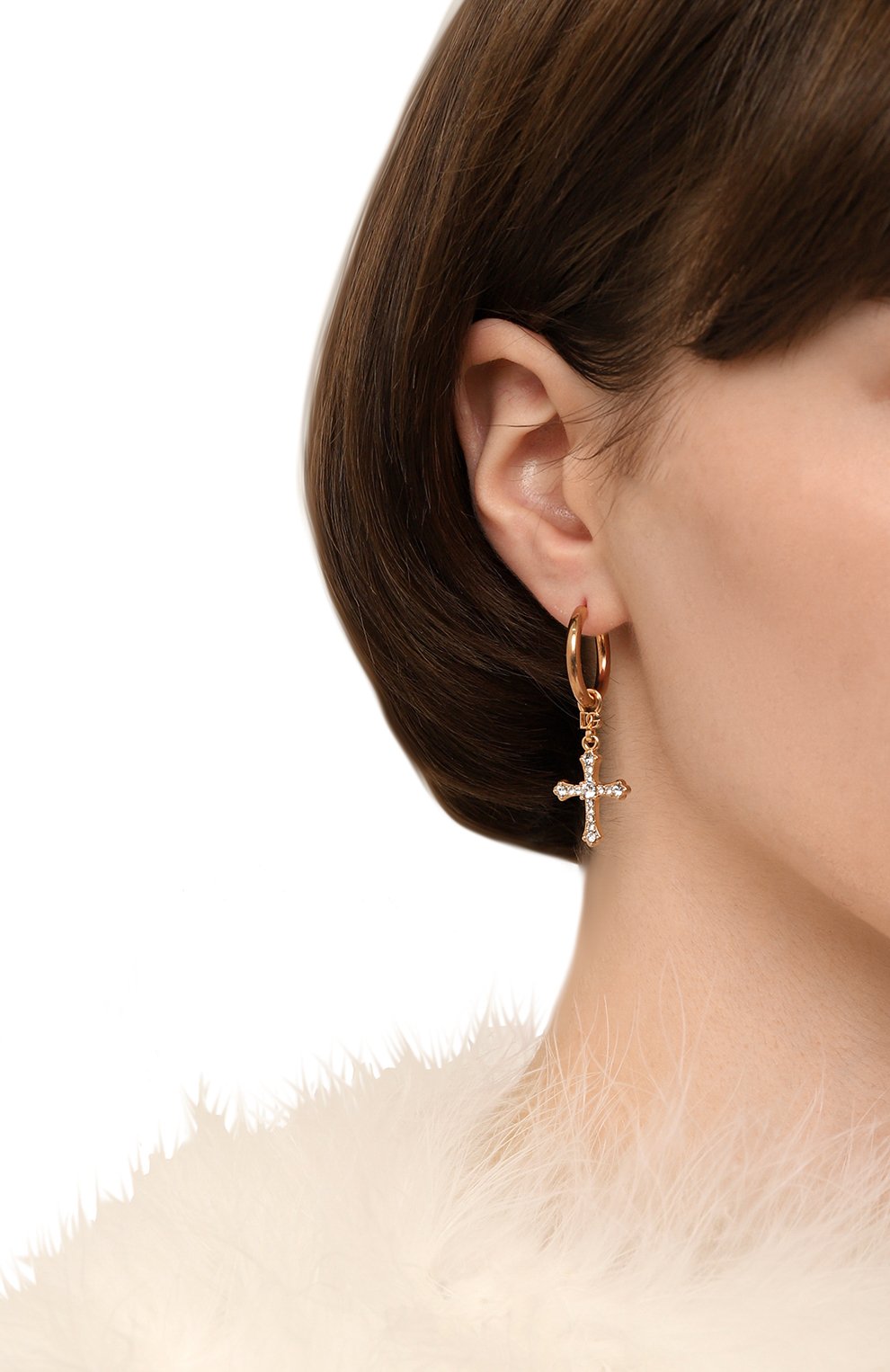 Моносерьга DOLCE & GABBANA, арт. WEQ1D7 W1111/G0LD, фото 2