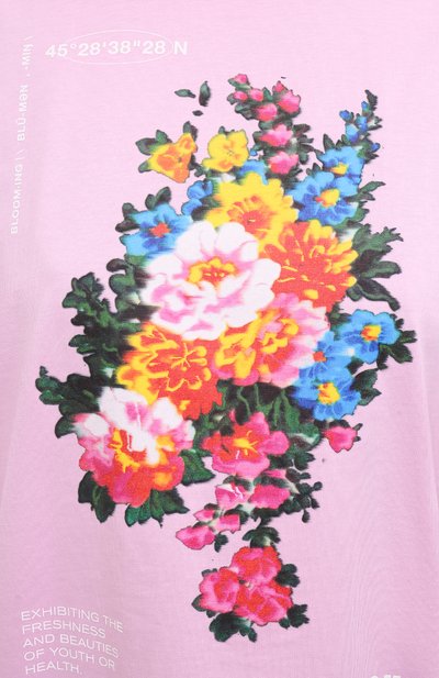 Хлопковая футболка MSGM, арт. 3041MDM161 217298, фото 5