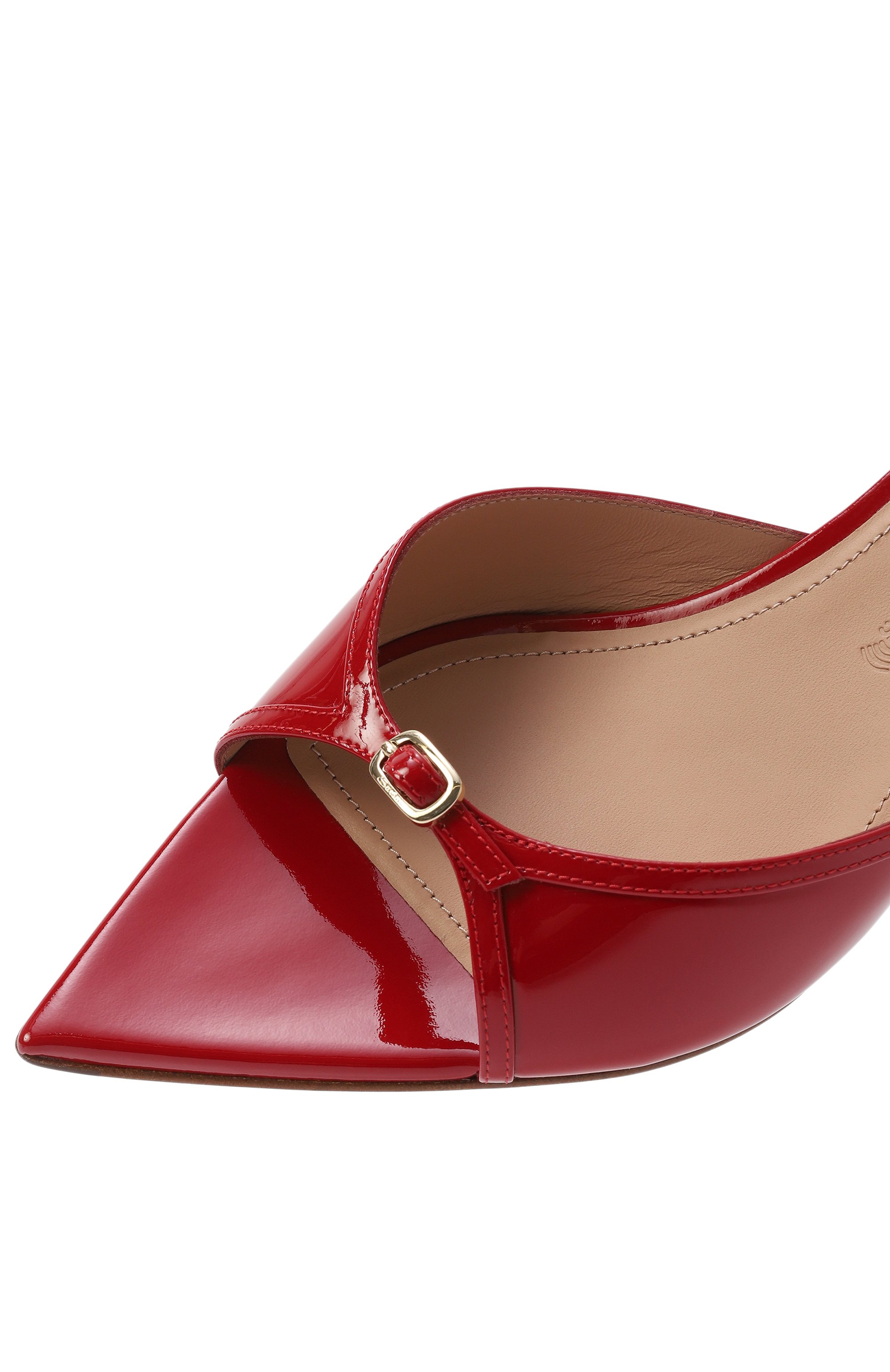 Лакированные мюли SANTONI, арт. WHTG71691HA2NVHD, фото 7