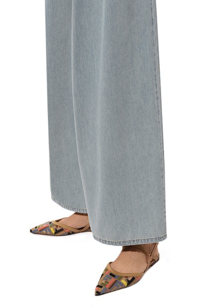 Текстильные балетки colibrì lite FENDI, арт. 8J8559/A0RM, фото 3