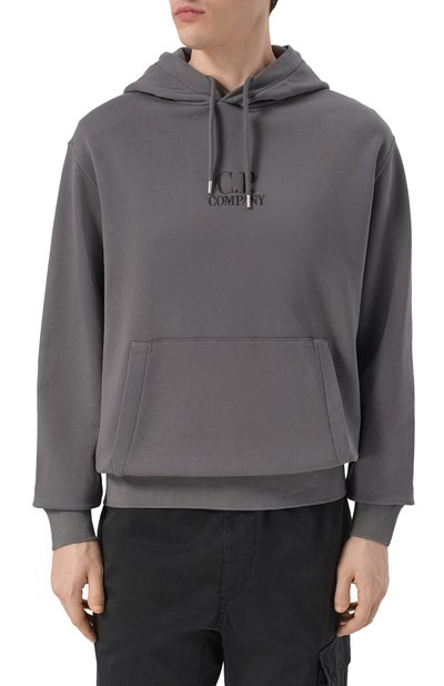 Хлопковое худи C.P. COMPANY, арт. 20CMSS037B/110044R, фото 3