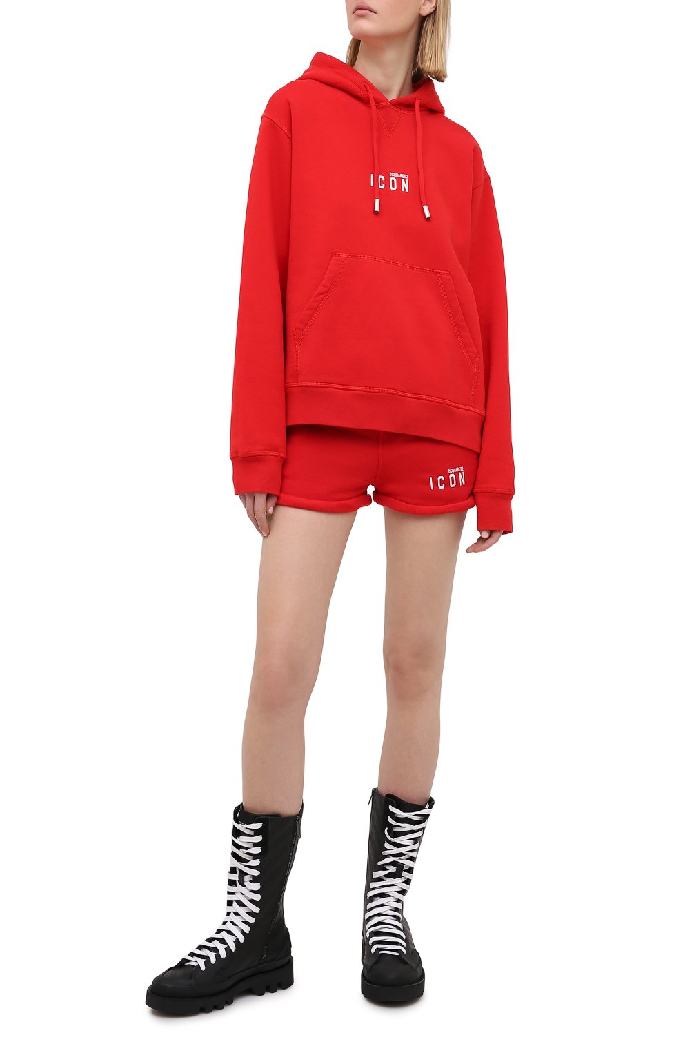 Хлопковое худи DSQUARED2, арт. S80GU0020/S25042, фото 2