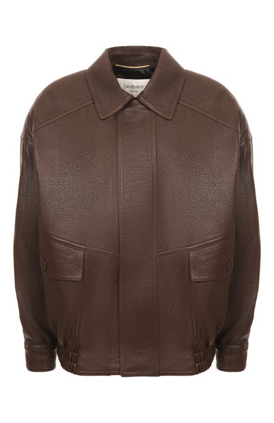 Женский кожаная куртка SAINT LAURENT, арт. 842948/YCNF2