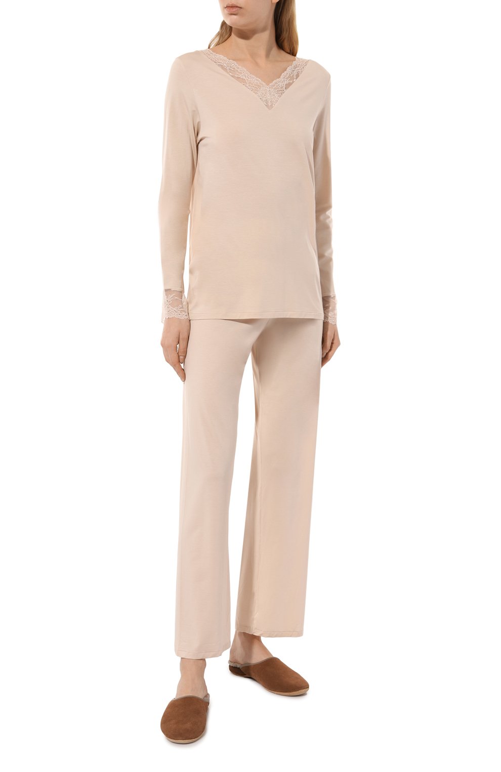 Пижама ZIMMERLI кремового цвета по цене 40950 руб., арт. 762-51002, фото 2 Пижама ZIMMERLI, арт. 762-51002, фото 2