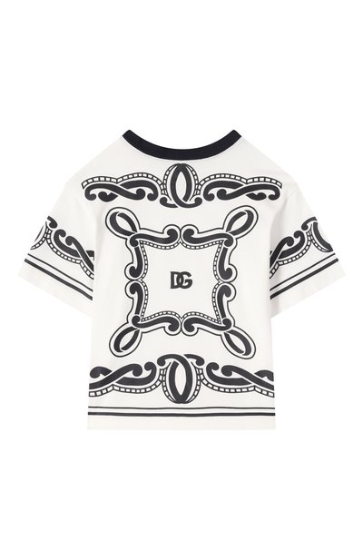 Хлопковая футболка DOLCE & GABBANA, арт. L4JTHV/G70K3/2-6