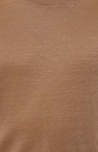 Льняная футболка ZEGNA, арт. UB349A5/B776M03, фото 5