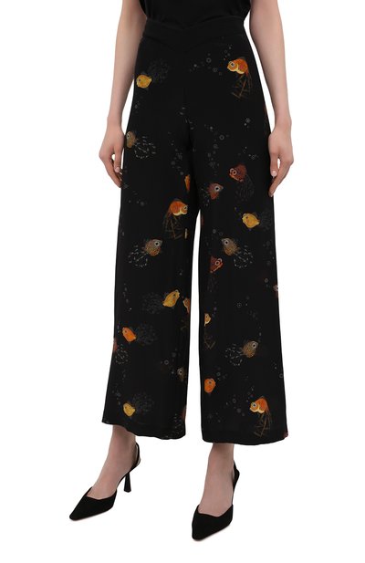 Шелковые брюки LANVIN, арт. RW-TR0002-4895-E21, фото 3