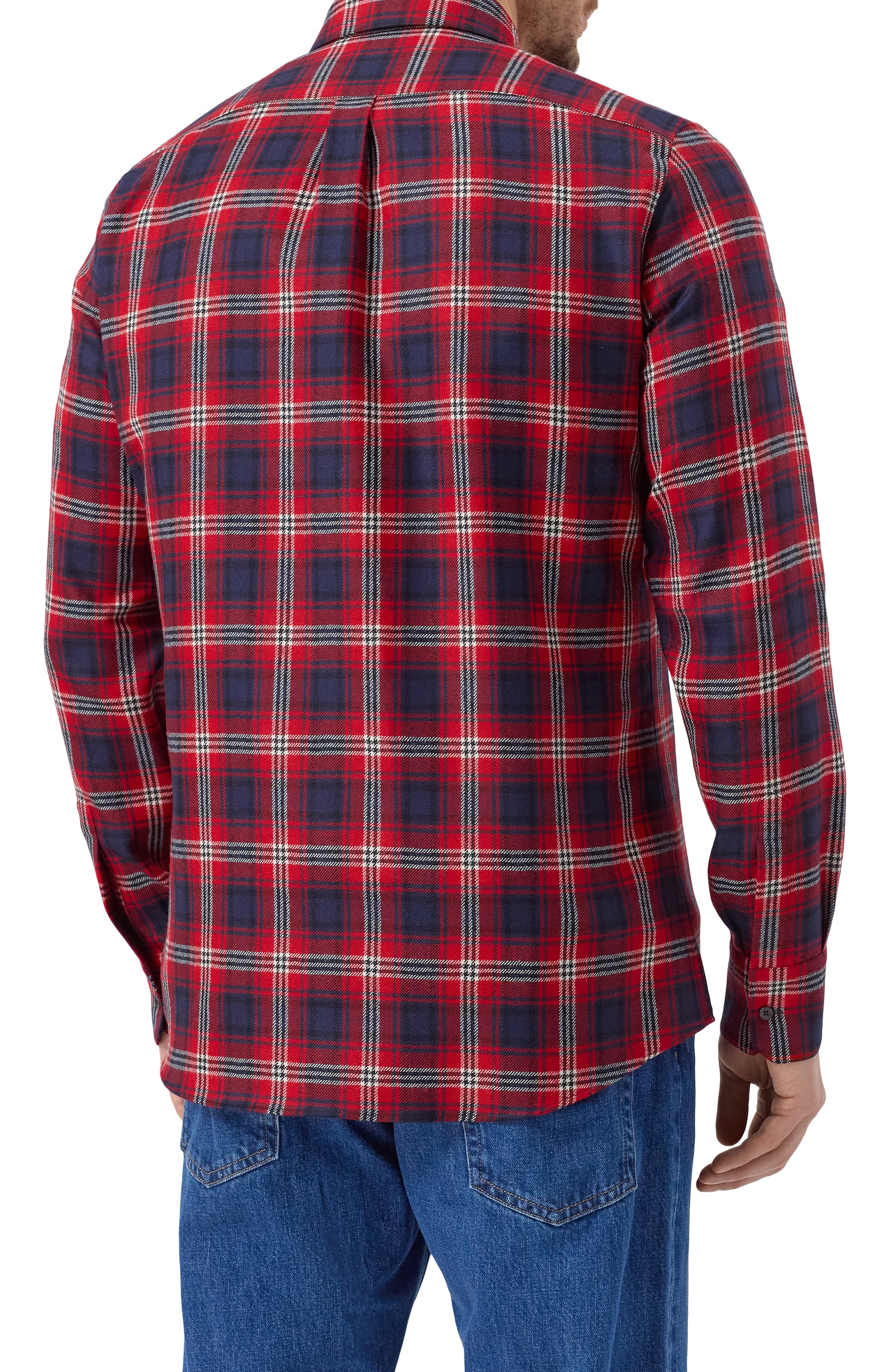 Шерстяная рубашка DOLCE & GABBANA, арт. G5JZ9T/FQ2H3, фото 4