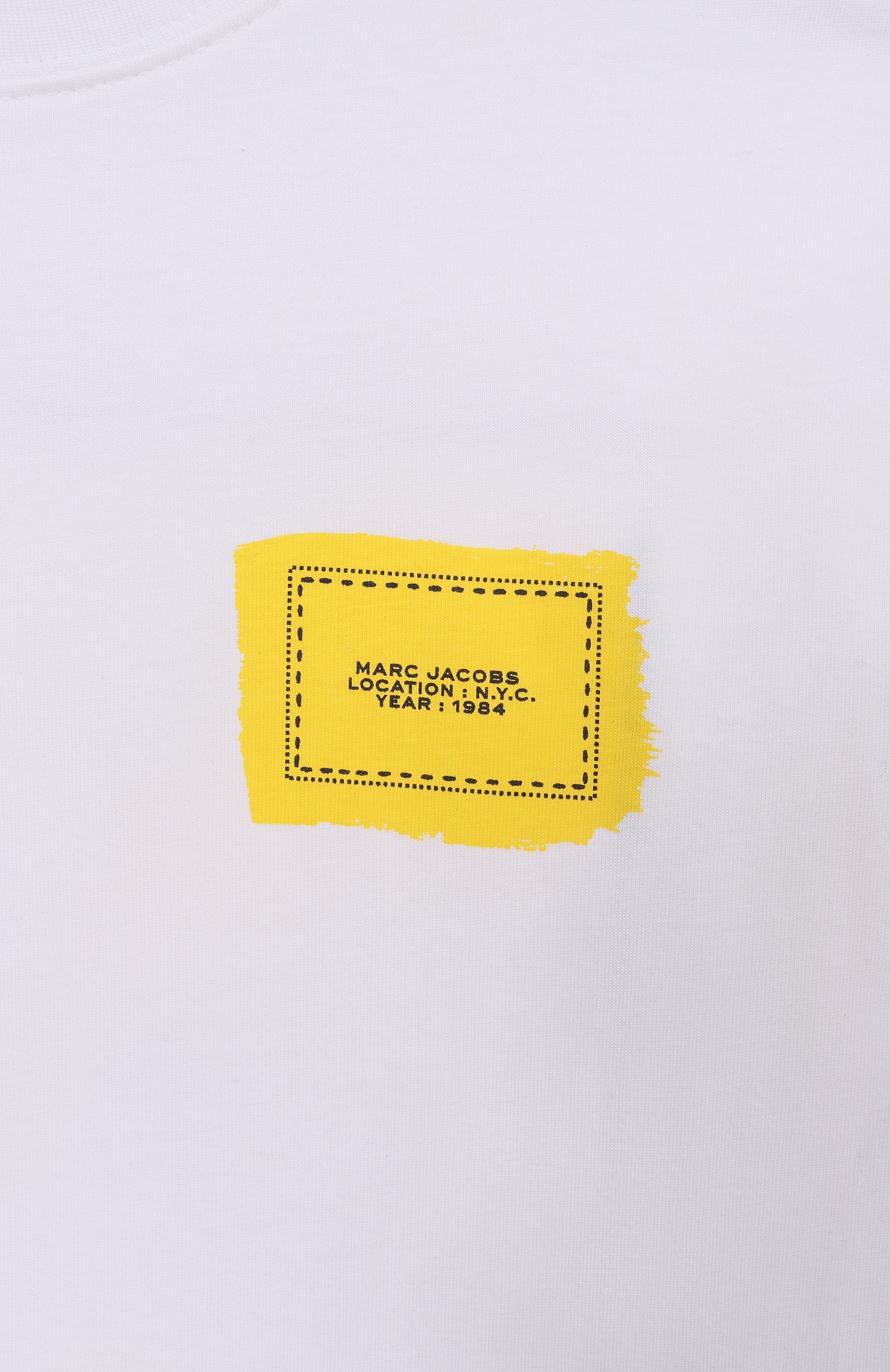 Хлопковая футболка MARC JACOBS (THE), арт. W60761, фото 3
