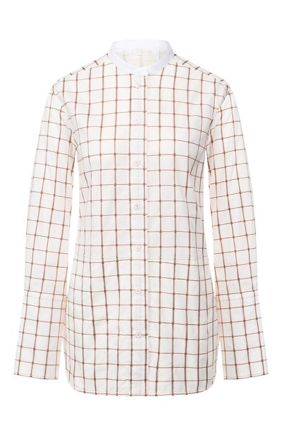 Рубашка в клетку CHLOÉ, арт. CHC19WHT09043, фото 1