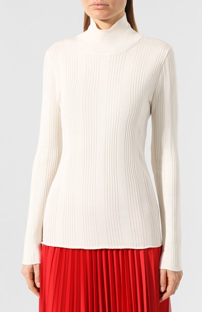 Шелковая водолазка BURBERRY, арт. 8007301, фото 3