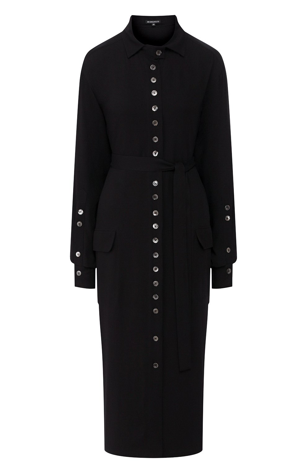 Платье из вискозы ANN DEMEULEMEESTER, арт. 2001-2214-P-155-099, фото 1