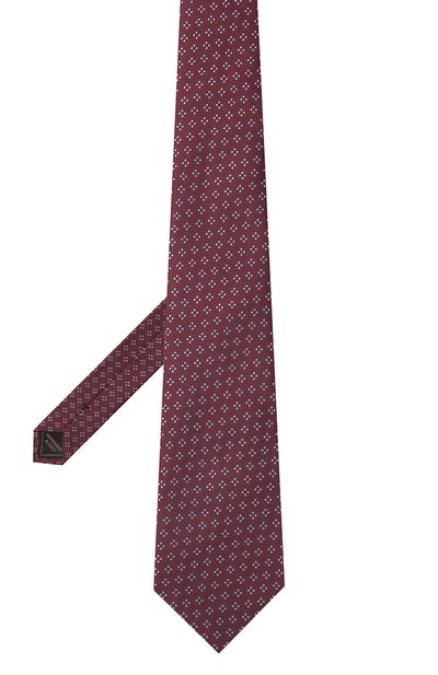 Шелковый галстук BRIONI бордового цвета по цене 25350 руб., арт. 062H00/P0436, фото 2 Шелковый галстук BRIONI, арт. 062H00/P0436, фото 2
