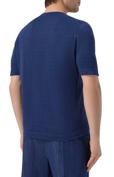 Джемпер изо льна и хлопка GRAN SASSO, арт. 57140/18637, фото 4