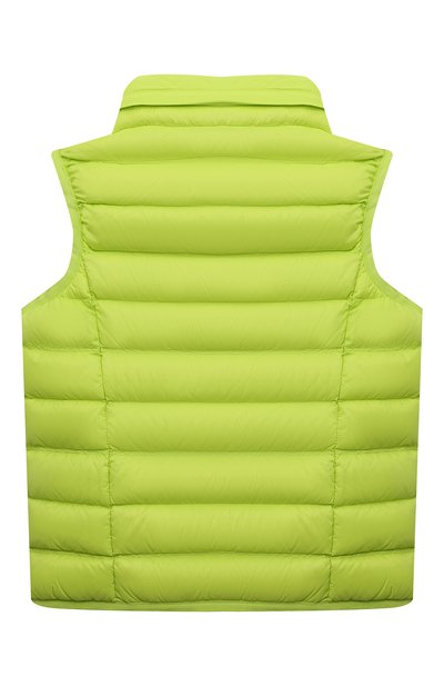 Пуховый жилет EA7 салатового цвета по цене 13750 руб., арт. 8NBQ02/BN29Z, фото 2 Пуховый жилет EA7, арт. 8NBQ02/BN29Z, фото 2