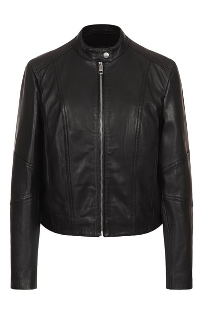 Женская кожаная куртка BOSS ORANGE, арт. 50522033