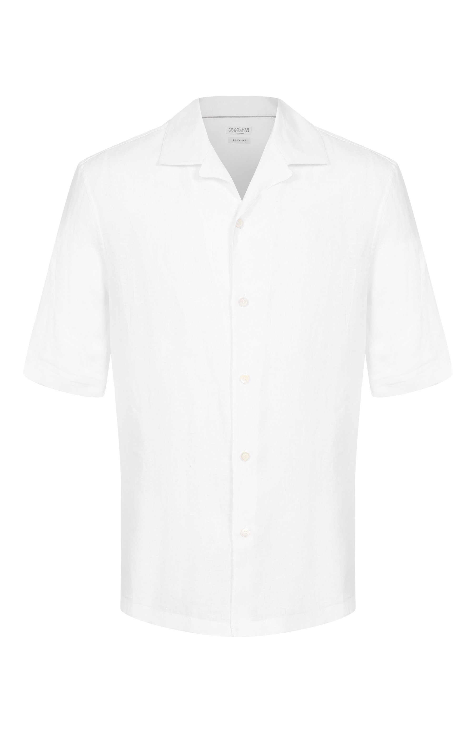 Льняная рубашка BRUNELLO CUCINELLI, арт. MM6840615, фото 1