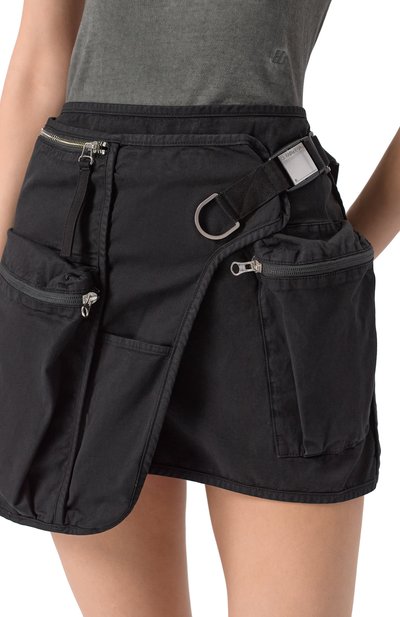 Хлопковая юбка HELMUT LANG, арт. P03HW301, фото 5