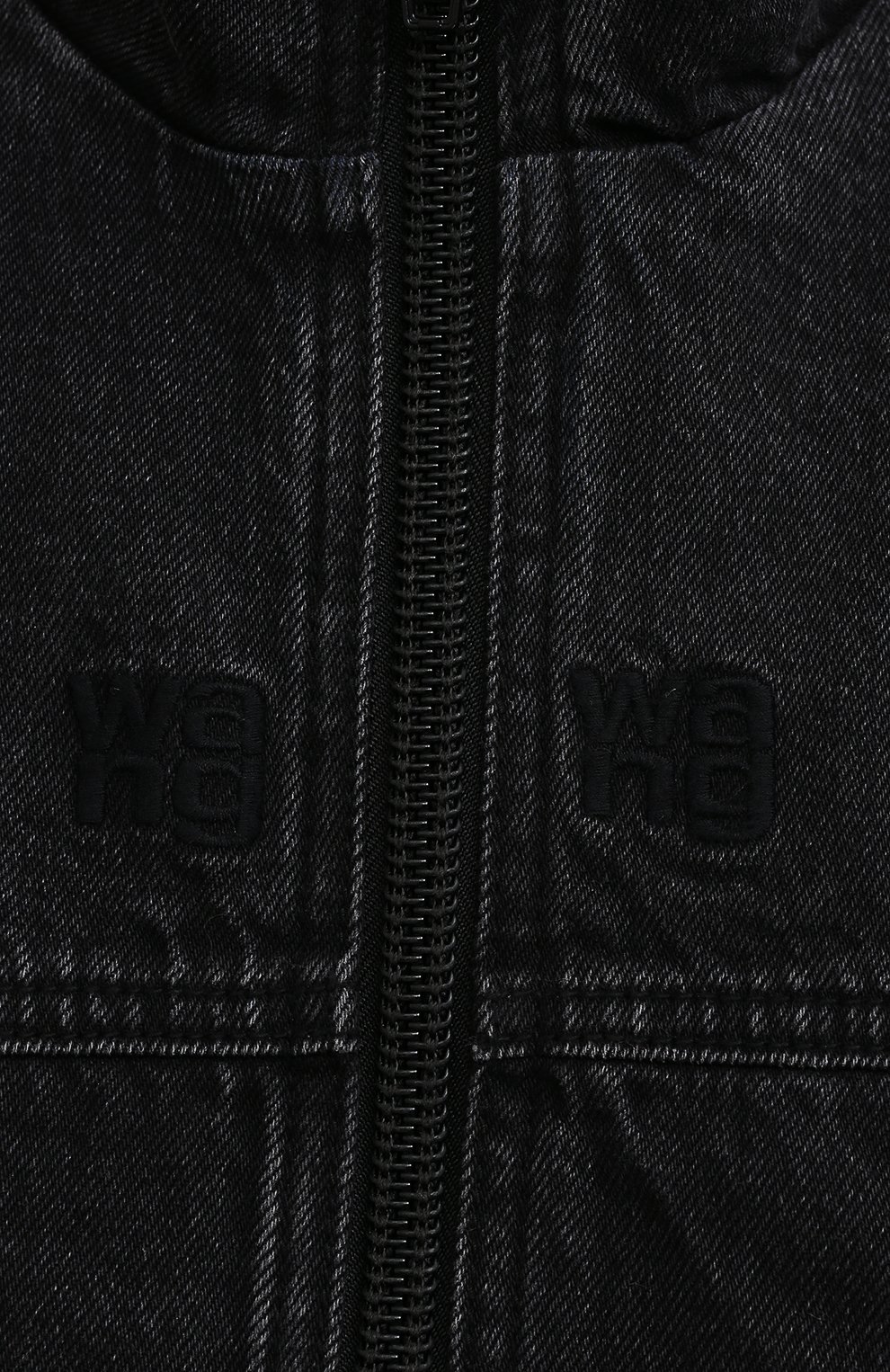 Джинсовая куртка ALEXANDER WANG темно-серого цвета по цене 79950 руб., арт. 4DC2212912, фото 5 Джинсовая куртка ALEXANDER WANG, арт. 4DC2212912, фото 5