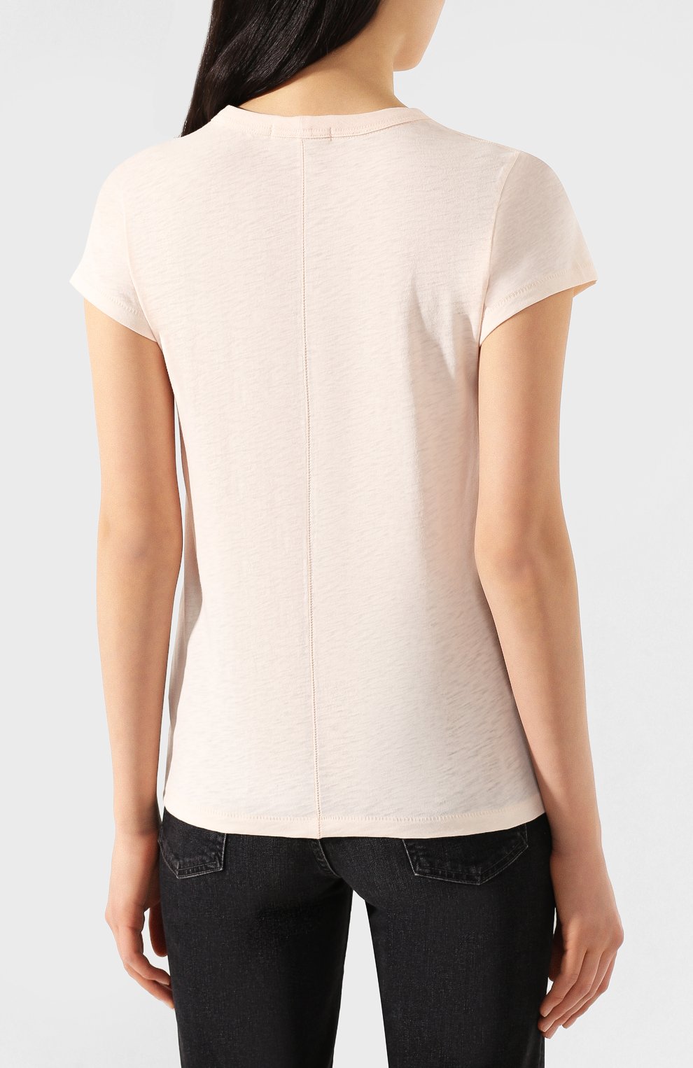 Хлопковая футболка RAG AND BONE, арт. WCC20ST034CH34, фото 4