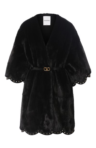 Шуба из меха норки VALENTINO, арт. UF3FAA201DF, фото 1