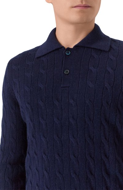 Кашемировое поло BRUNELLO CUCINELLI, арт. M22707205, фото 5