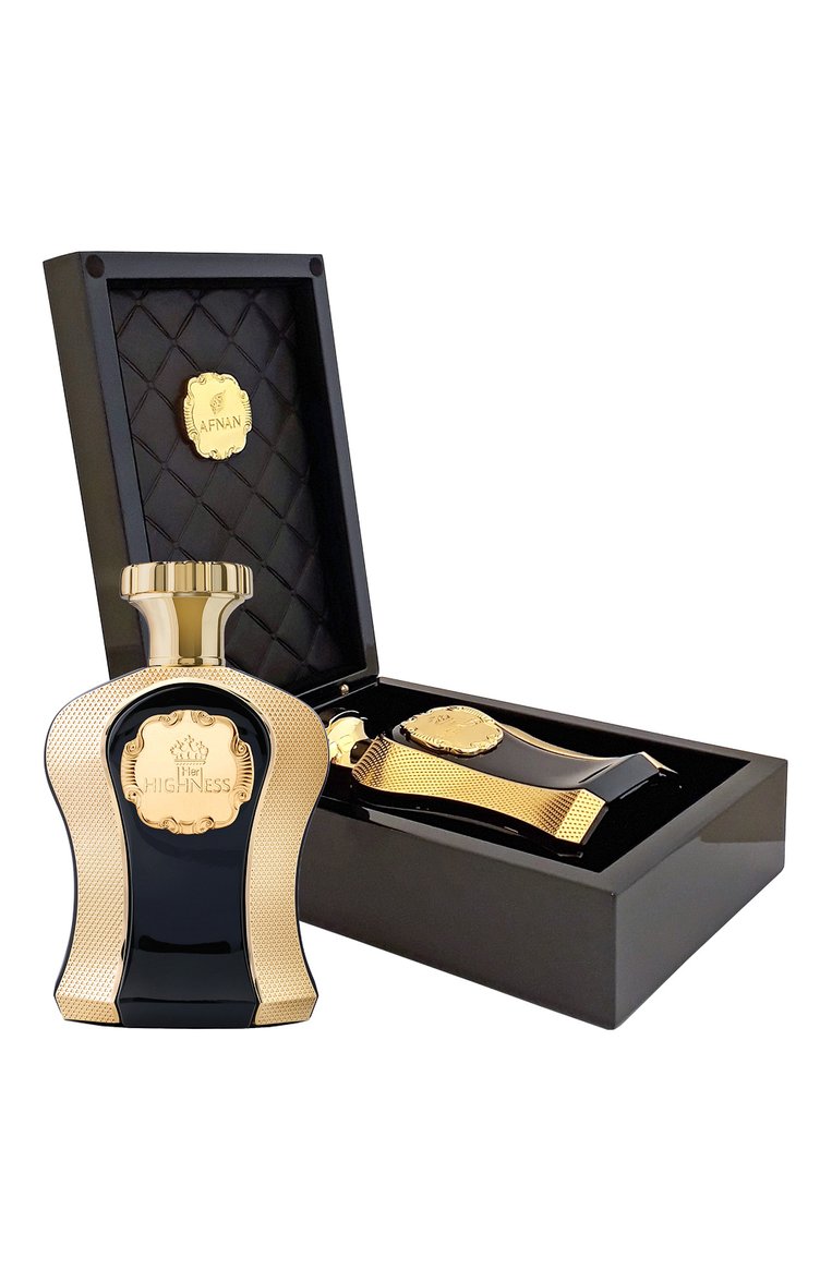 Парфюмерная вода her highness black (100ml) AFNAN бесцветного цвета, арт. 6290171002215 | Фото 2 (Региональные ограничения белый список (Axapta Mercury): Не проставлено; Нос: Не проставлено; Тип продукта - парфюмерия: Парфюмерная вода; Ограничения доставки: flammable)