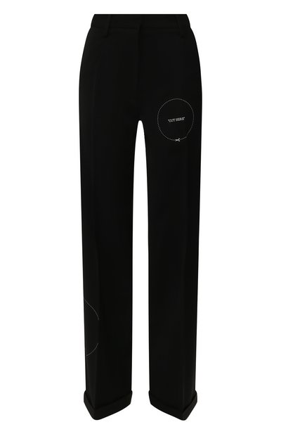 Женские брюки из вискозы OFF-WHITE, арт. 0WCA102S20FAB0041000