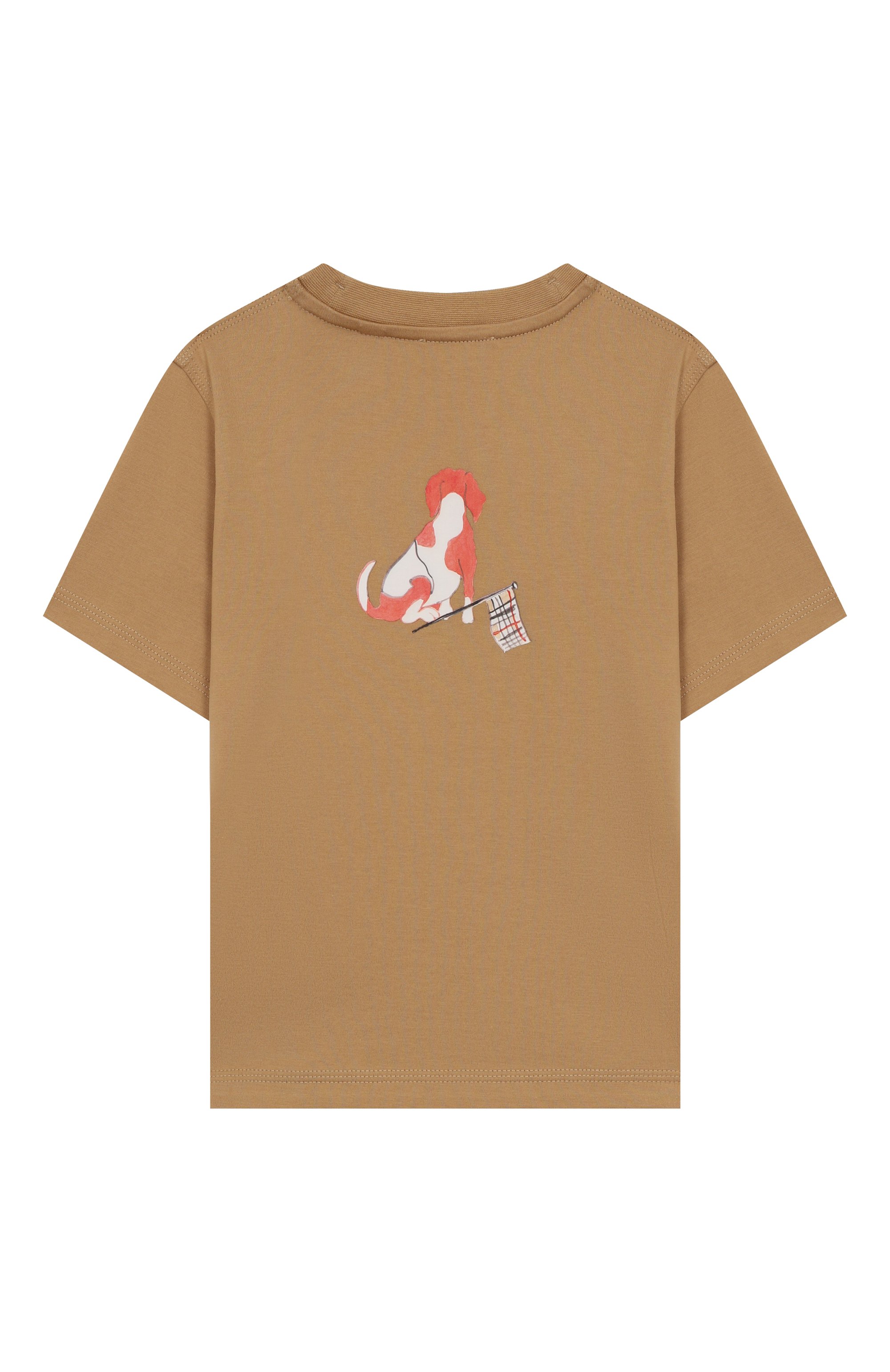 Хлопковая футболка BURBERRY, арт. 8109523, фото 2