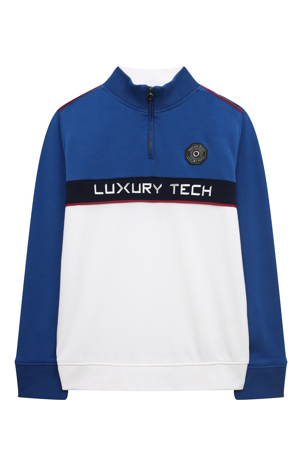 Хлопковая толстовка STEFANO RICCI JUNIOR белого цвета по цене 92400 руб., арт. KY11033L01/Y23257, фото 1 Хлопковая толстовка STEFANO RICCI JUNIOR, арт. KY11033L01/Y23257, фото 1