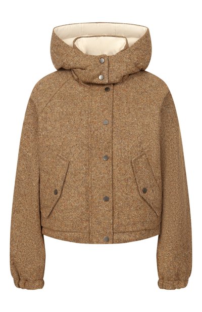 Пуховая куртка из шерсти BRUNELLO CUCINELLI, арт. MD0023657, фото 1