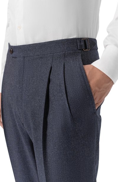 Брюки из шерсти и хлопка CORNELIANI, арт. 284L21/2A18216, фото 5