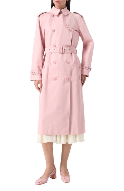 Хлопковый тренч BURBERRY, арт. 8066251 B5664, фото 3