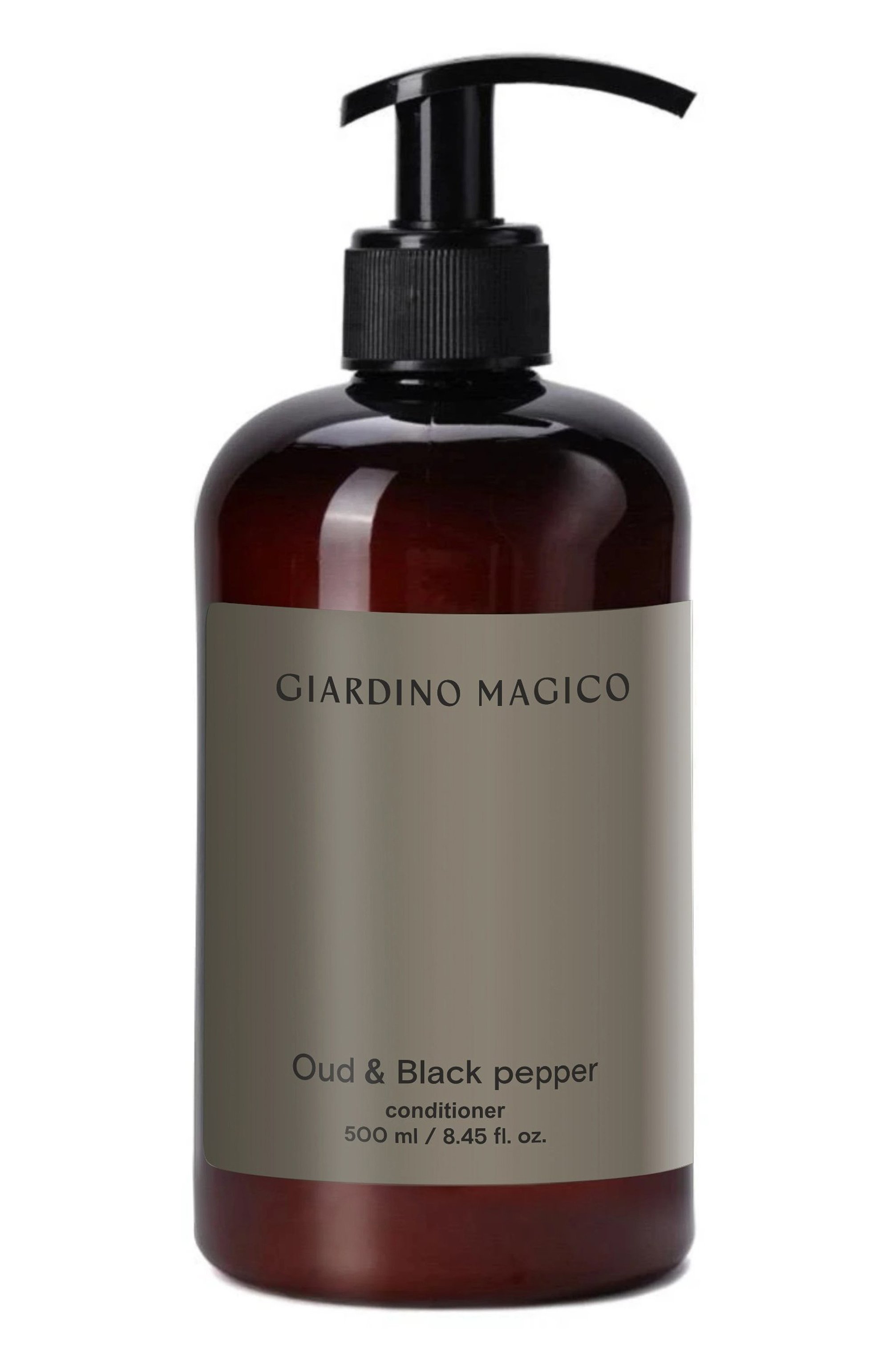 Питательный кондиционер для волос oud & black pepper (500ml) GIARDINO MAGICO бесцветного цвета по цене 3300 руб., арт. 4660222281913, фото 1 Питательный кондиционер для волос oud & black pepper (500ml) GIARDINO MAGICO, арт. 4660222281913, фото 1