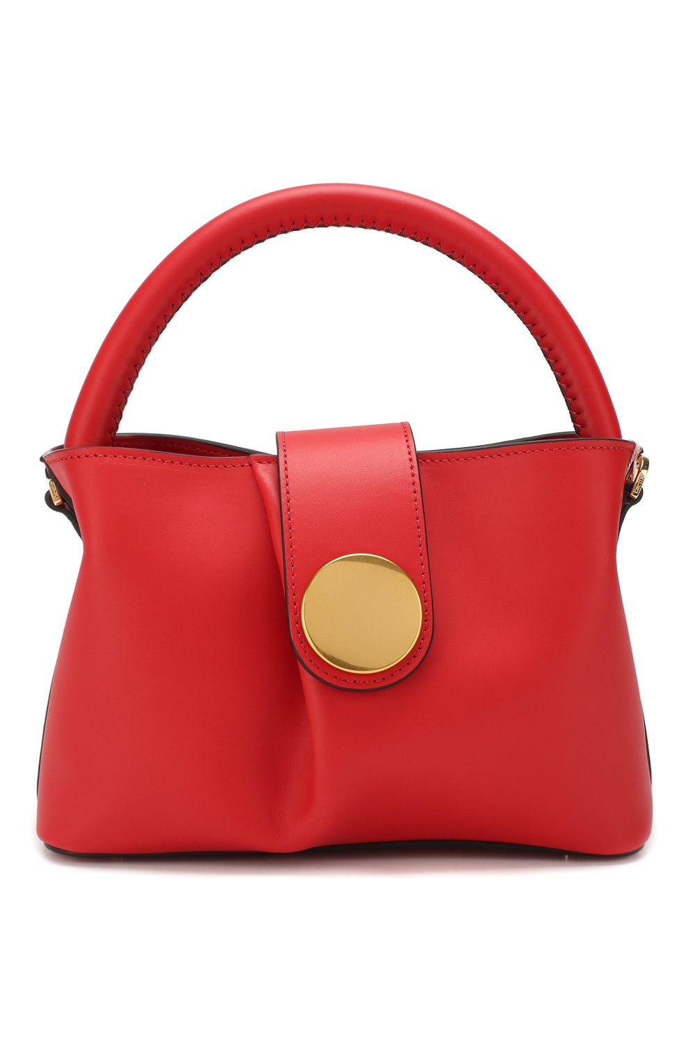 Сумка malette ELLEME красного цвета по цене 53150 руб., арт. MALETTE/C0W LEATHER, фото 1 Сумка malette ELLEME, арт. MALETTE/C0W LEATHER, фото 1