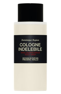 Гель для душа cologne indelebile (200ml) FREDERIC MALLE бесцветного цвета, арт. 3700135008779 | Фото 1 (Обьем косметики: 100ml; Назначение: Для тела; Тип продукта: Гели; Статус проверки: Проверена категория)