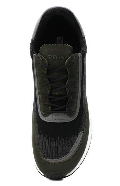 Комбинированные кроссовки ZEGNA, арт. A4721X-LHWSD, фото 5